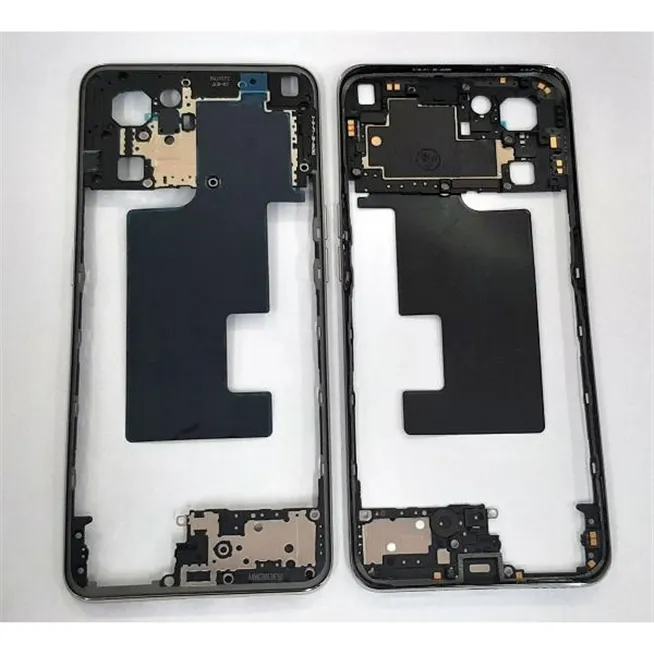 Carcasa trasera o marco negro para Realme Narzo 30 5G calidad premium