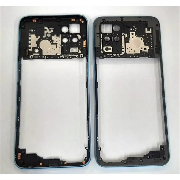 Carcasa trasera o marco azul para Realme Narzo 30 5G calidad premium