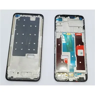 Carcasa o marco frontal negro para Realme Narzo 50 4G RMX3286