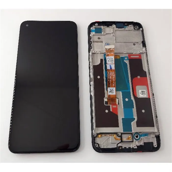 Pantalla lcd para Realme Narzo 50 4G RMX3286 mas tactil negro mas marco negro calidad premium