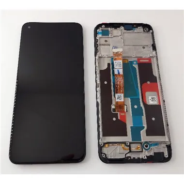 Pantalla lcd para Realme Narzo 50 4G RMX3286 mas tactil negro mas marco negro calidad premium