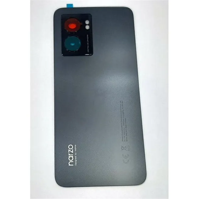 tapa trasera o tapa bateria azul para Realme Narzo 50 5G mas lente camara azul calidad premium