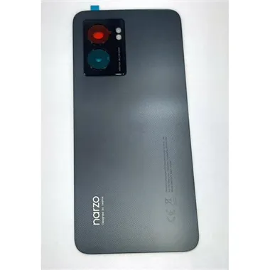 tapa trasera o tapa bateria azul para Realme Narzo 50 5G mas lente camara azul calidad premium