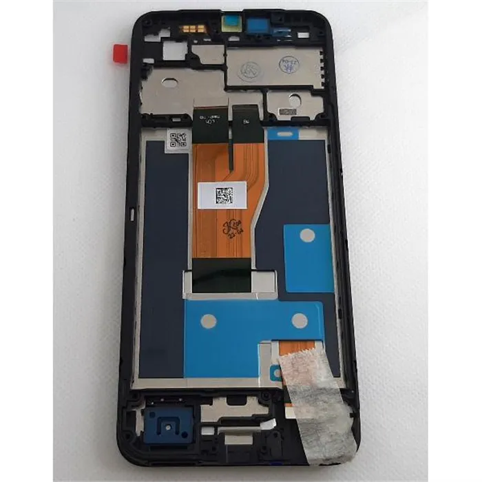 Pantalla lcd para Realme Narzo 50i Prime mas tactil negro mas marco negro calidad premium