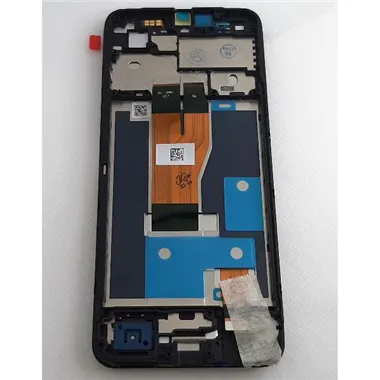 Pantalla lcd para Realme Narzo 50i Prime mas tactil negro mas marco negro calidad premium