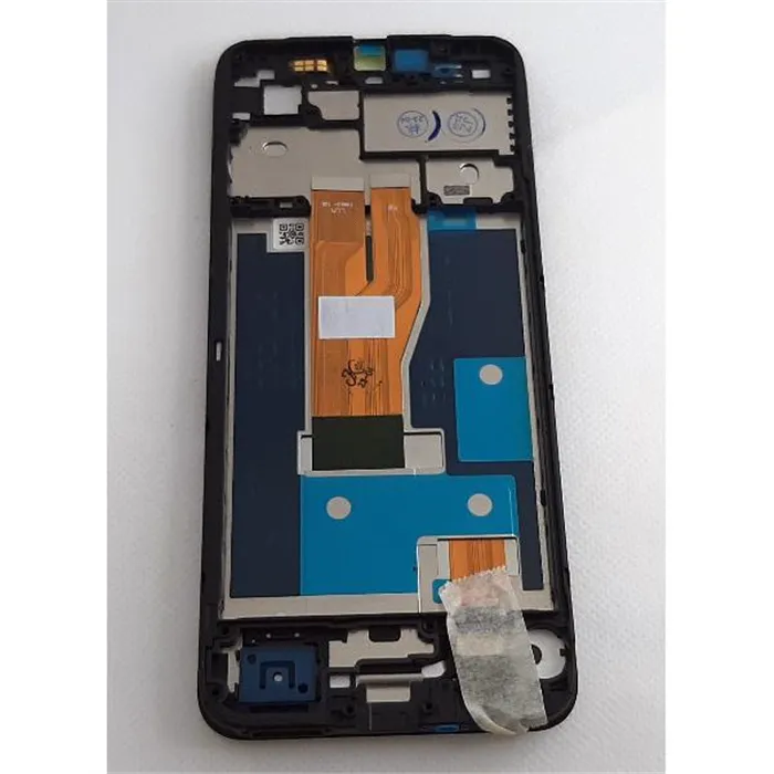 Pantalla lcd para Realme Narzo 50i Prime mas tactil negro mas marco negro compatible
