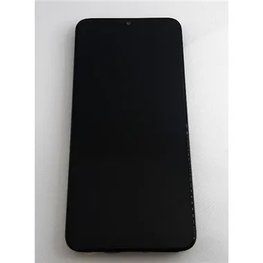 Pantalla lcd para Realme Narzo 50i Prime mas tactil negro mas marco negro compatible
