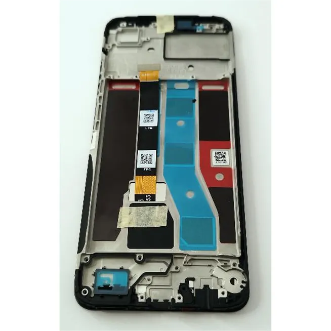 Pantalla lcd para Realme Note 50 4G RMX3834 mas tactil negro con marco negro compatible