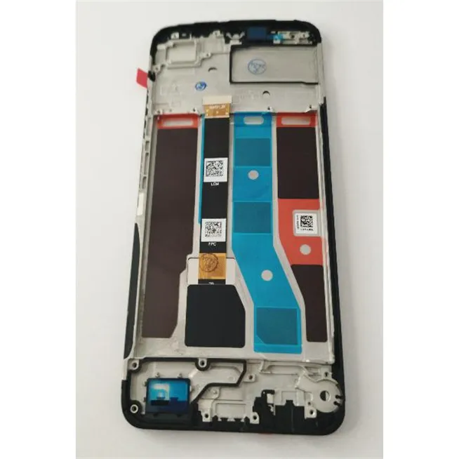 Pantalla lcd para Realme Note 50 4G RMX3834 mas tactil negro con marco negro calidad premium