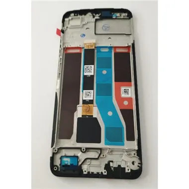 Pantalla lcd para Realme Note 50 4G RMX3834 mas tactil negro con marco negro calidad premium