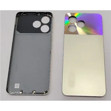 Tapa trasera o tapa bateria dorada para Realme Note 50 4G RMX3834 