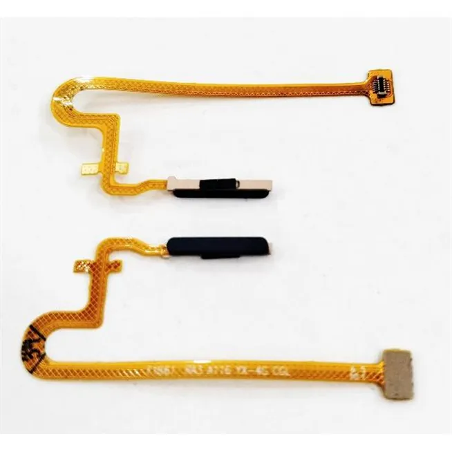 Flex sensor huella negro para Realme Note 50 4G RMX3834 calidad premium