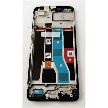 Pantalla lcd para Realme Note 50 mas tactil negro mas marco negro 57983123458 Service Pack