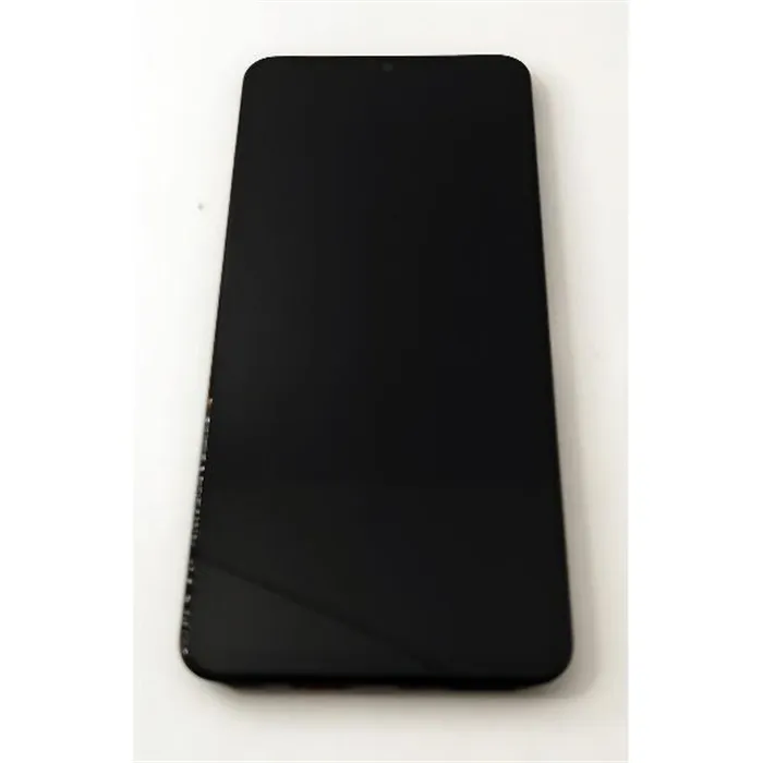 Pantalla lcd para Realme Note 50 mas tactil negro mas marco negro 57983123458 Service Pack