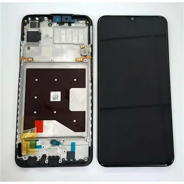 Pantalla lcd para Realme X2 mas tactil negro mas marco negro Service Pack