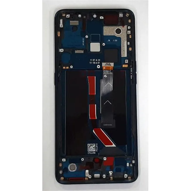 Pantalla lcd para Realme x2 pro RMX1931 mas tactil negro mas marco verde Calidad Premium