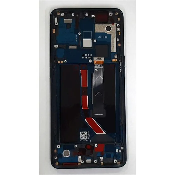 Pantalla lcd para Realme x2 pro RMX1931 mas tactil negro mas marco verde Calidad Premium
