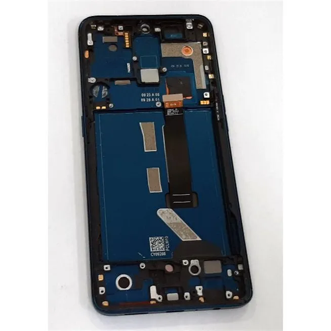 Pantalla oled para Realme x2 pro RMX1931 mas tactil negro mas marco verde remanufacturado compatible hehui