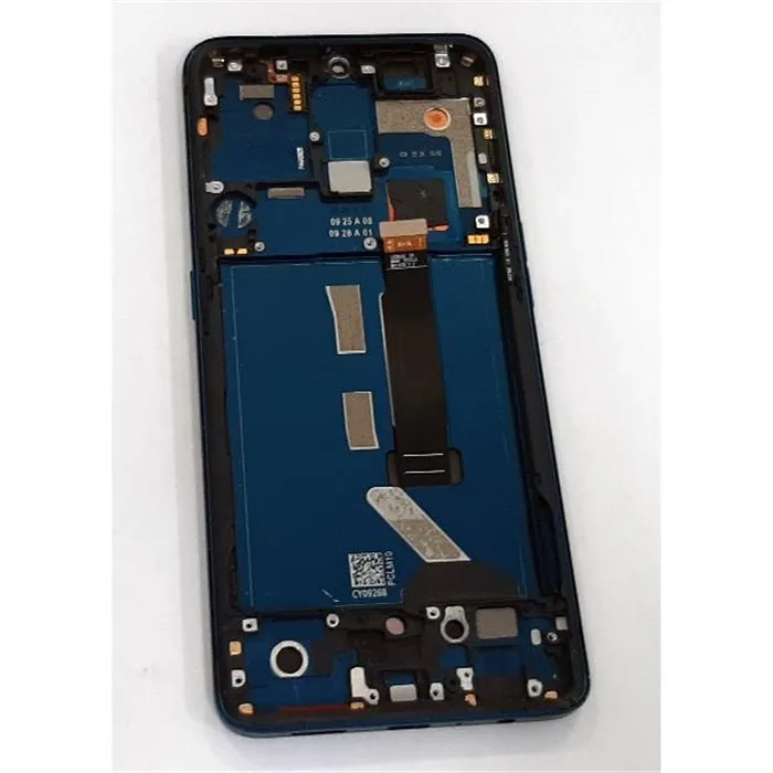 Pantalla oled para Realme x2 pro RMX1931 mas tactil negro mas marco verde remanufacturado compatible hehui