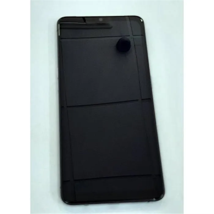 Pantalla oled para Realme x2 pro RMX1931 mas tactil negro mas marco plata remanufacturado compatible hehui