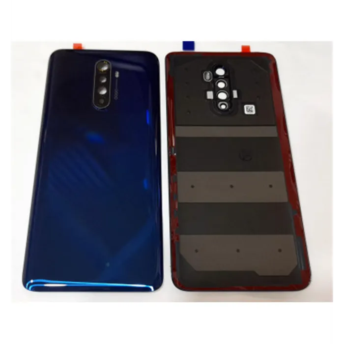 Tapa trasera o tapa bateria azul para Oppo Realme X2 Pro mas cubierta camara