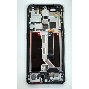 Pantalla lcd para Realme x2 pro RMX1931 mas tactil negro mas marco plata Calidad Premium