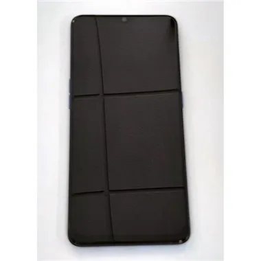 Pantalla lcd para Realme x2 pro RMX1931 mas tactil negro mas marco azul calidad compatible