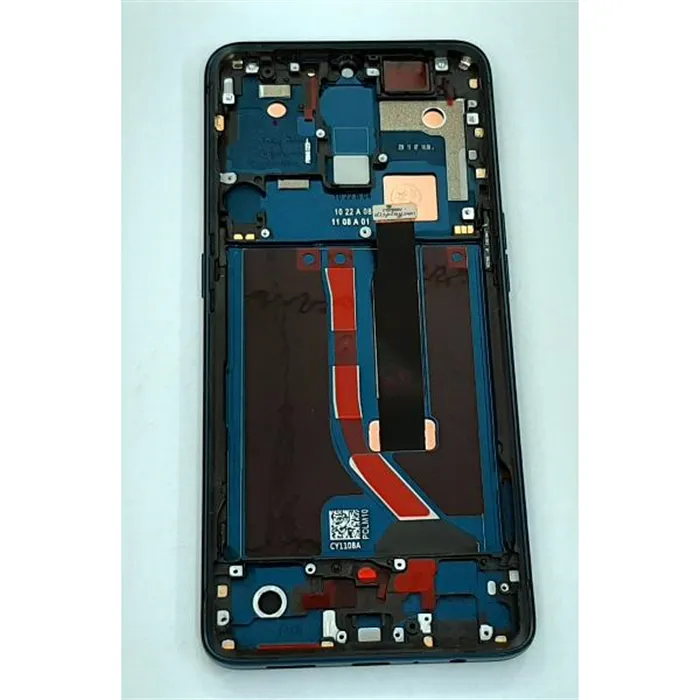 Pantalla lcd para Realme x2 pro RMX1931 mas tactil negro mas marco verde calidad compatible