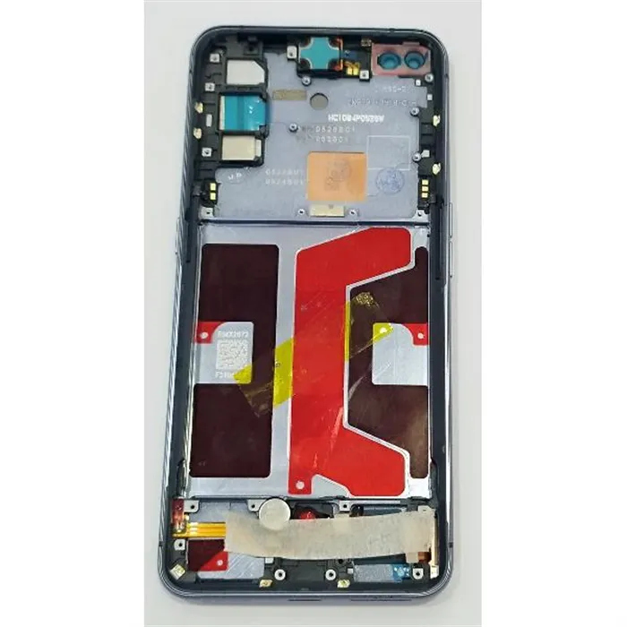 Pantalla lcd para Realme x50 Pro 5G mas tactil negro con marco negro compatible 