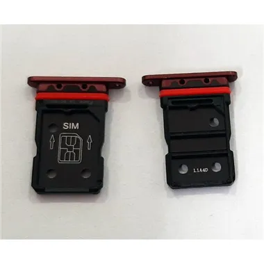 Soporte o bandeja single sim roja para Realme x50 Pro 5G calidad premium