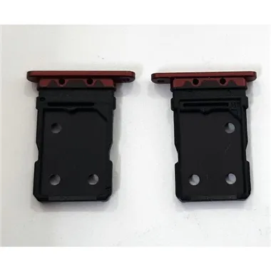 Soporte o bandeja dual sim roja para Realme x50 Pro 5G calidad premium