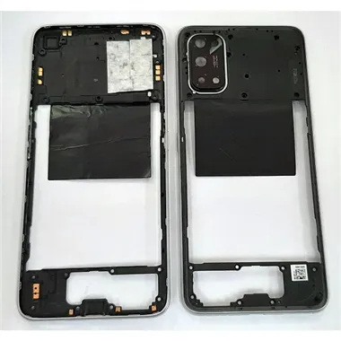 Carcasa central o marco plata para Realme X7 5G calidad premium