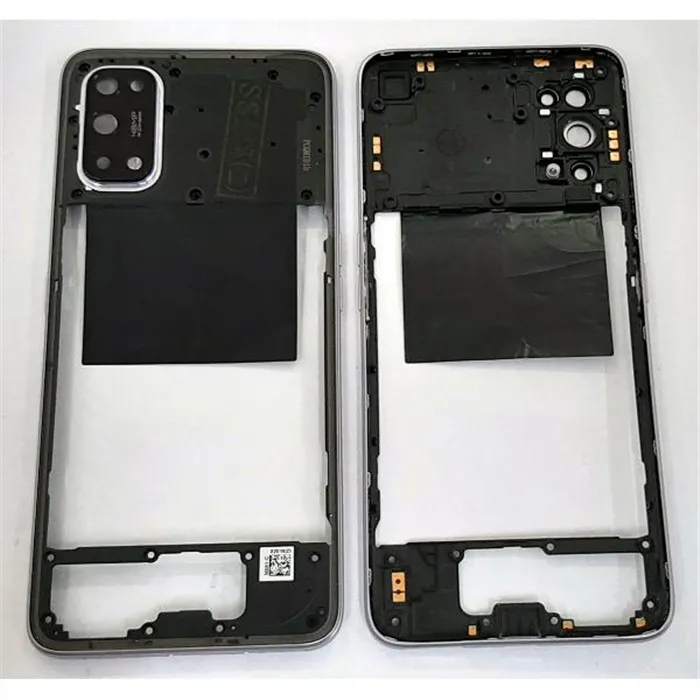 Carcasa central o marco purpura para Realme X7 5G calidad premium