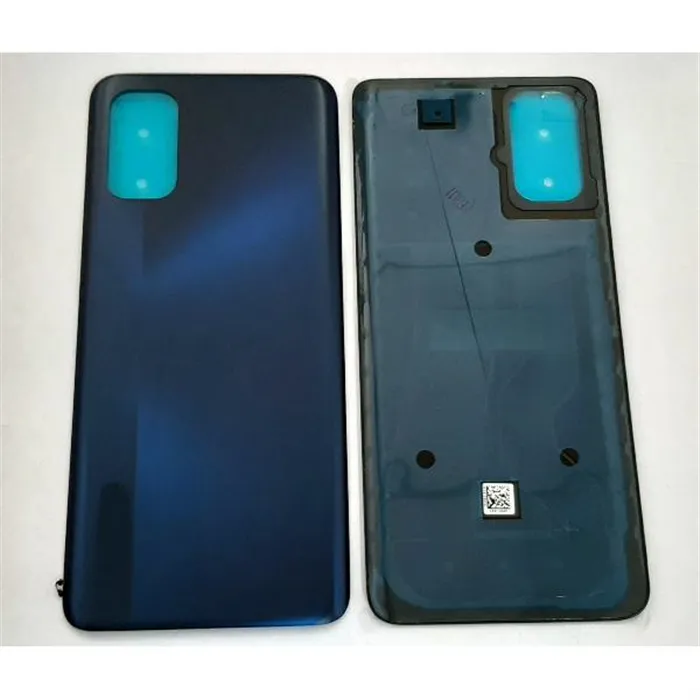 Tapa trasera o tapa bateria azul para Realme X7 Pro