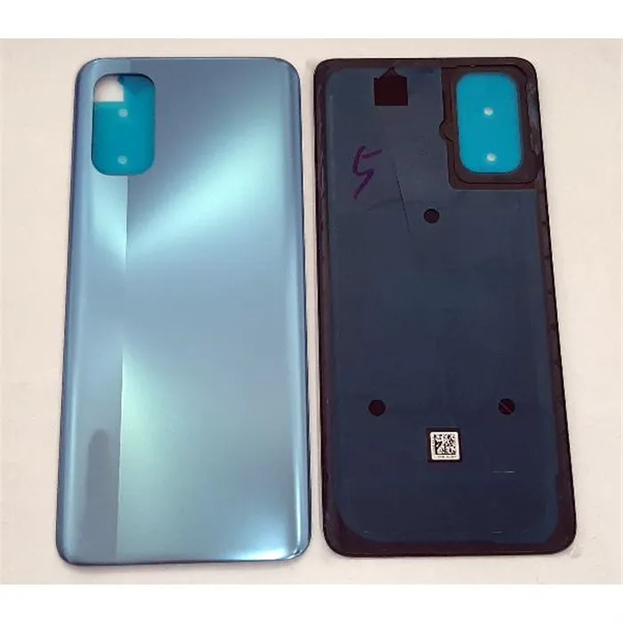 Tapa trasera o tapa bateria plata para Realme X7 Pro