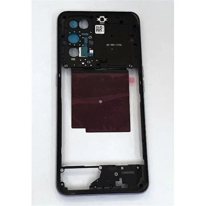 Carcasa o marco frontal purpura para Realme x7 pro