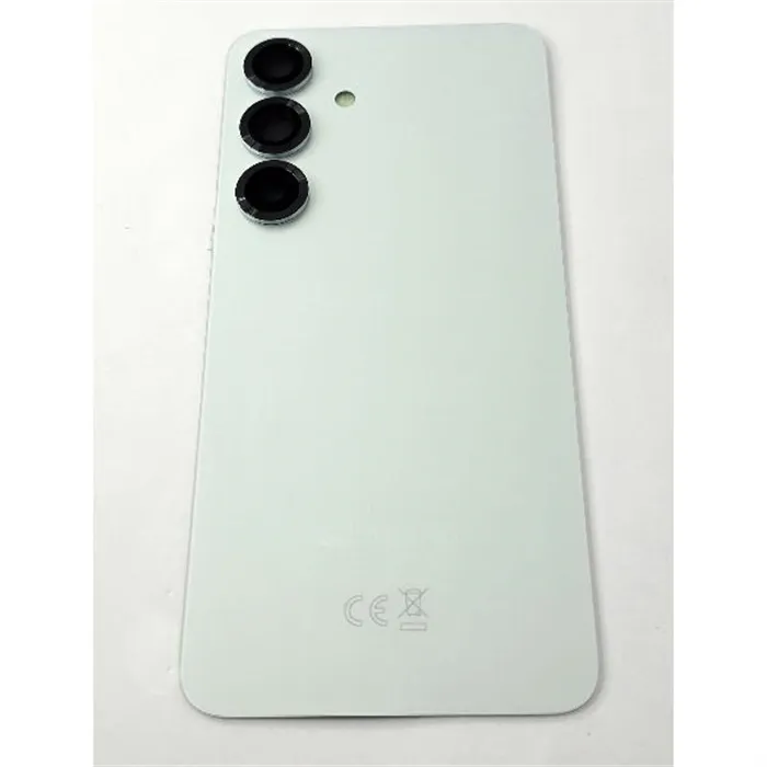 Tapa trasera o tapa bateria verde para Samsung Galaxy S25 S931B con cubierta de camara GH82-36295B Service Pack