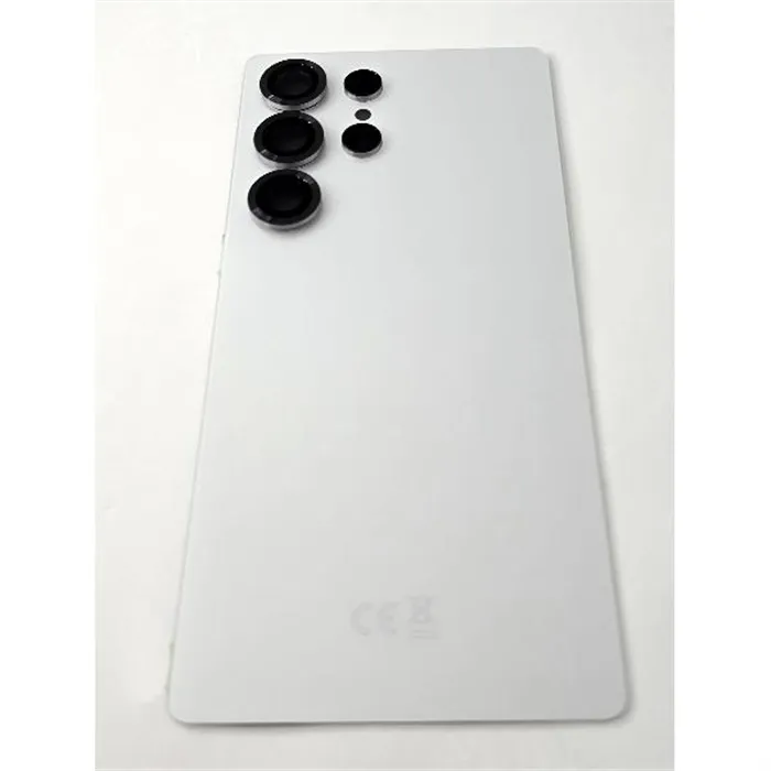 Taapa trasera o tapa bateria blanca Samsung Galaxy S25 Ultra SM-S938B cristal de camara GH82-36353C Service Pack