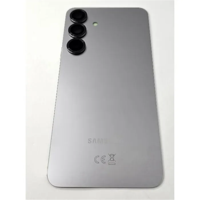 Tapa trasera o tapa bateria plata Samsung Galaxy S25 Plus SM-S936B con cristal de camara GH82-36350A Service Pack