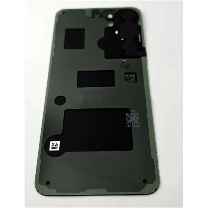 Tapa trasera o tapa bateria plata Samsung Galaxy S25 Plus SM-S936B con cristal de camara GH82-36350A Service Pack