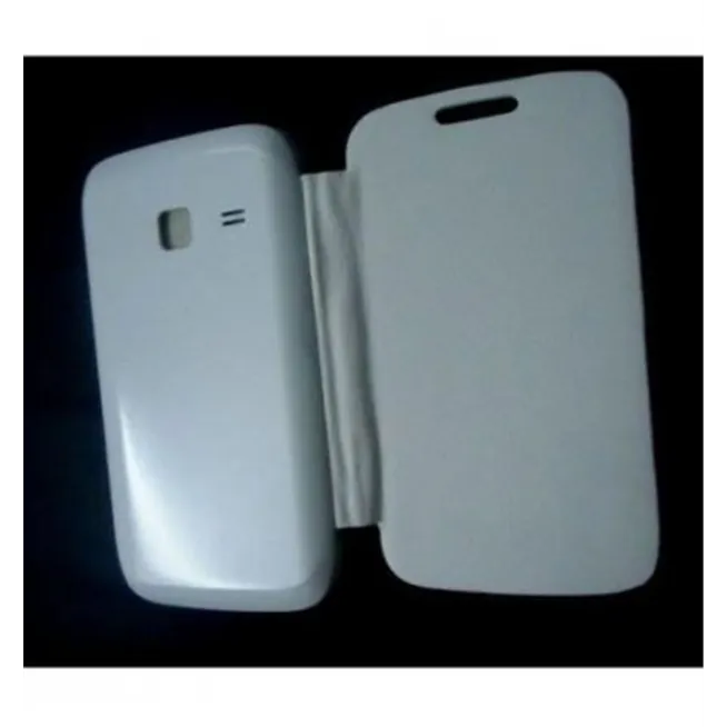 Samsung Galaxy Young Duos S6102 Flip Cover Blanco