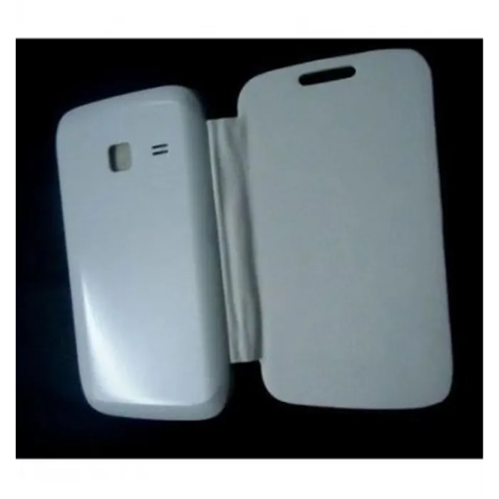 Samsung Galaxy Young Duos S6102 Flip Cover Blanco