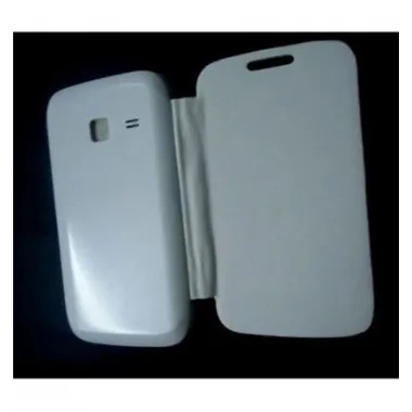 Samsung Galaxy Young Duos S6102 Flip Cover Blanco