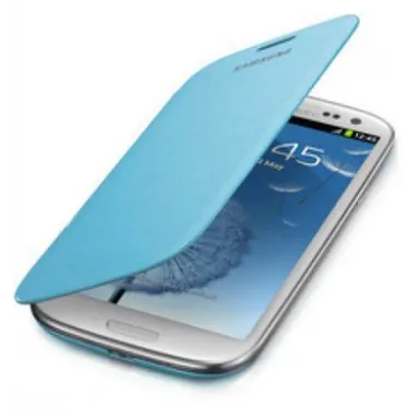 Samsung Galaxy S3 I9300 Flip cover azul celeste