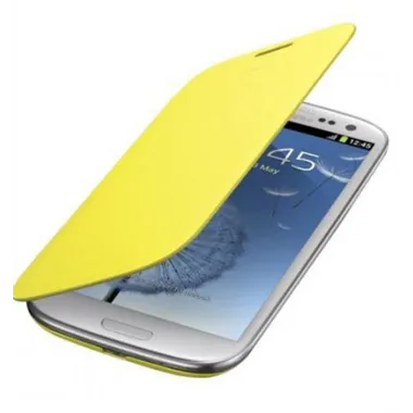 Samsung Galaxy S3 I9300 Flip cover amarilla
