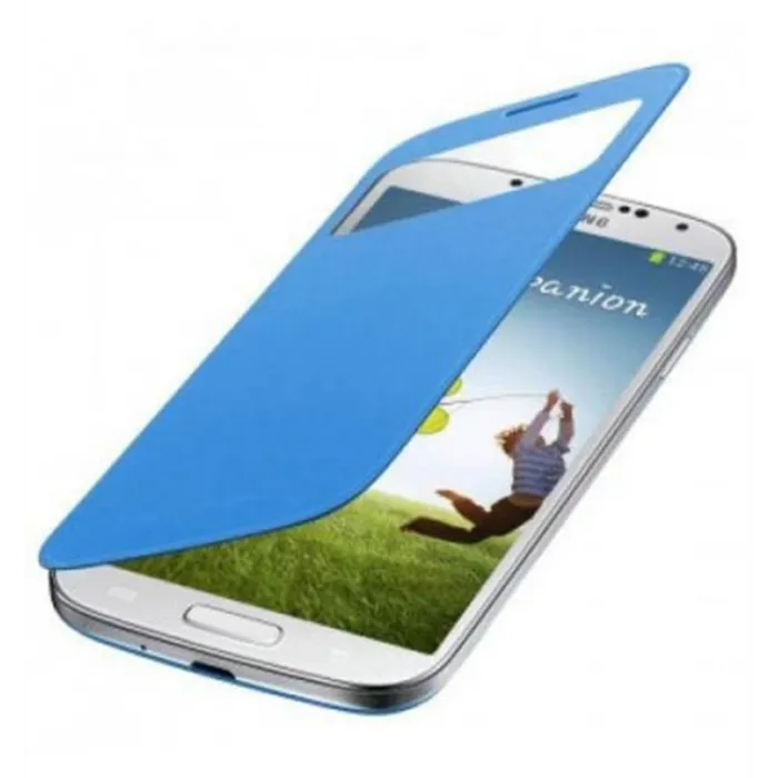 Funda inteligente S-VIEW COVER azul celeste Samsung I9500 I9