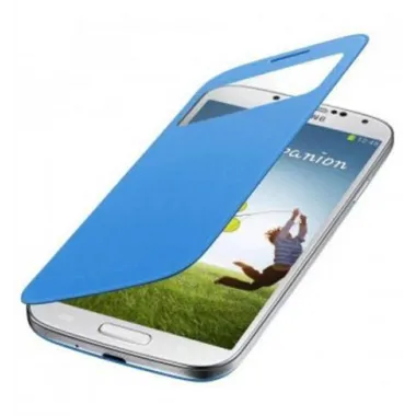 Funda inteligente S-VIEW COVER azul celeste Samsung I9500 I9
