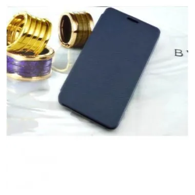 Samsung Galaxy Note N7000 i9220 Flip Cover Azul marino