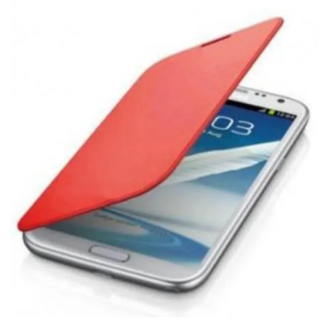 Samsung Galaxy Note 2 N7100 Flip Cover Roja