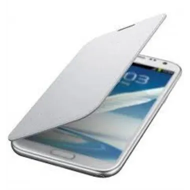Samsung Galaxy Note 2 N7100 Flip Cover Blanco